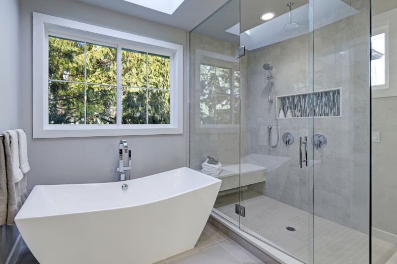 Renovated Bathroom with Freestanding Tub