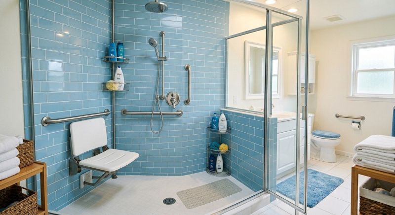 Elderly Shower Installation in Sarasota County, FL