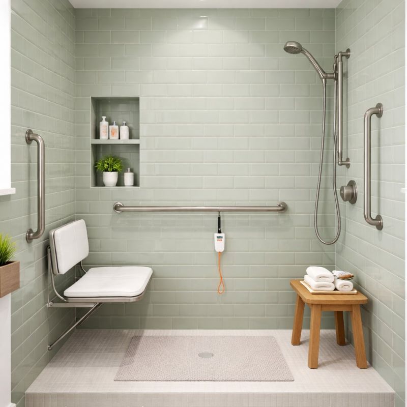 Senior Shower Installation in Lancaster County, PA